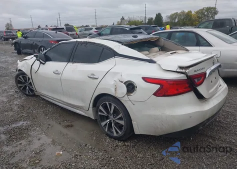 2016 Nissan Maxima 3.5 Platinum z USA, uszkodzony, nr VIN 1N4AA6AP9GC404915